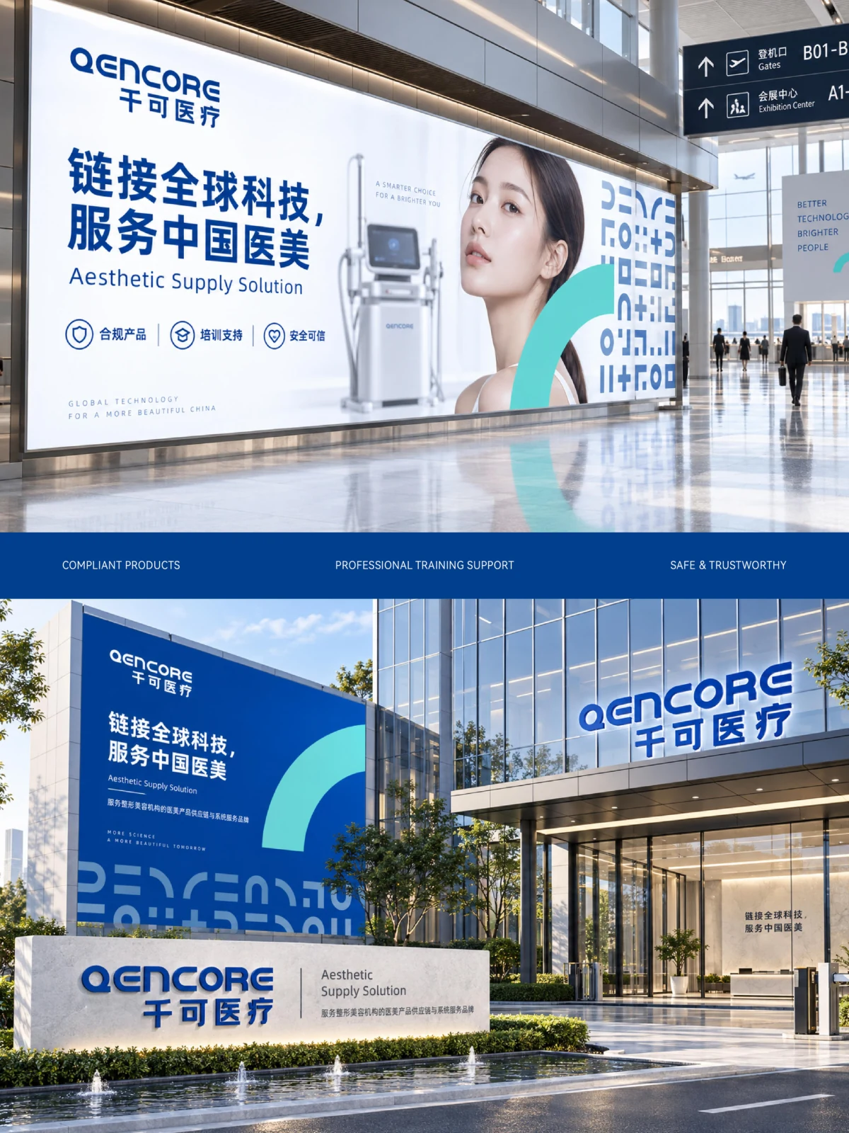 Qianke Medical · Qianke Medical design illustration