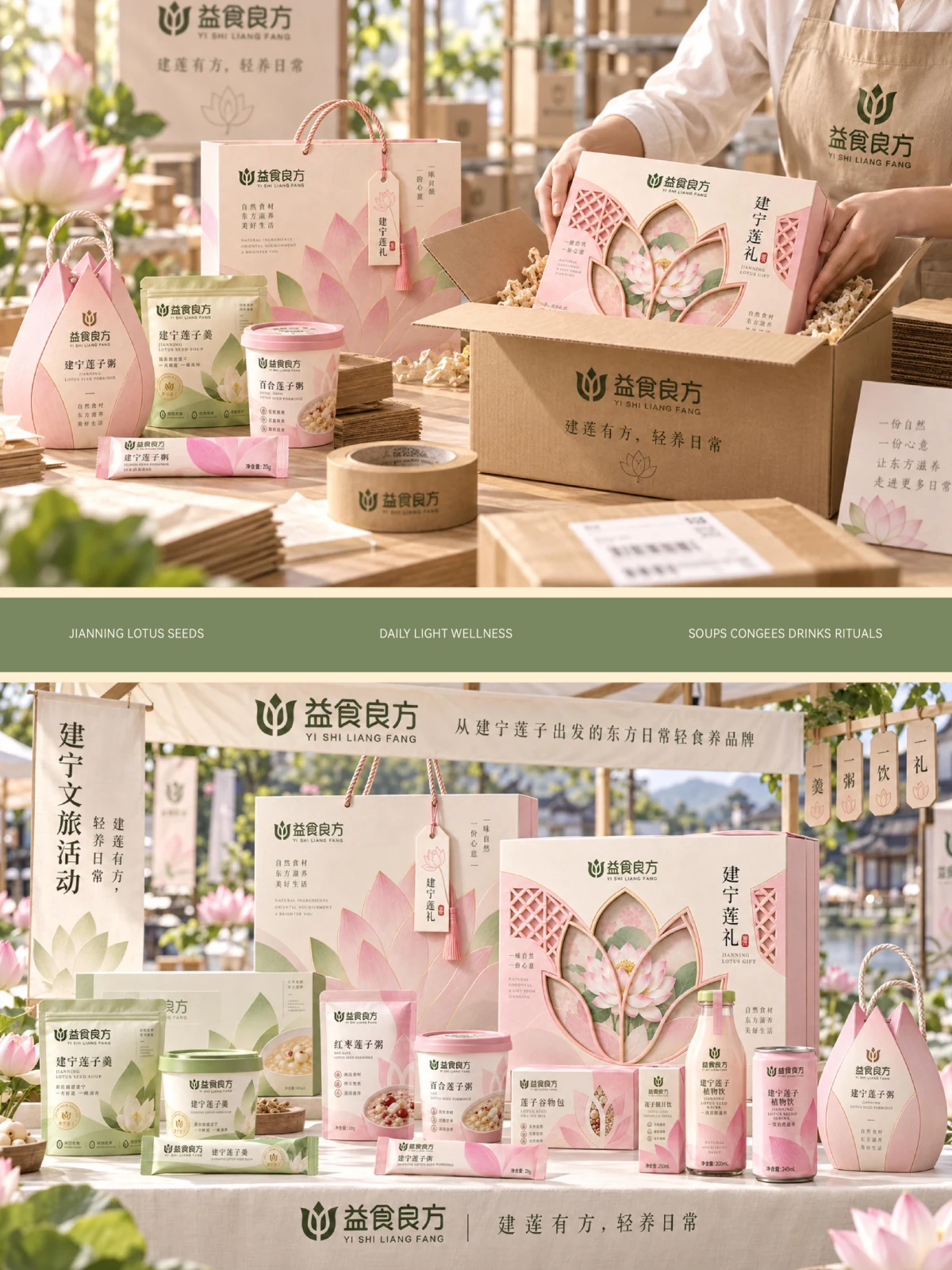 Yishi Liangfang · Yishi Liangfang design illustration