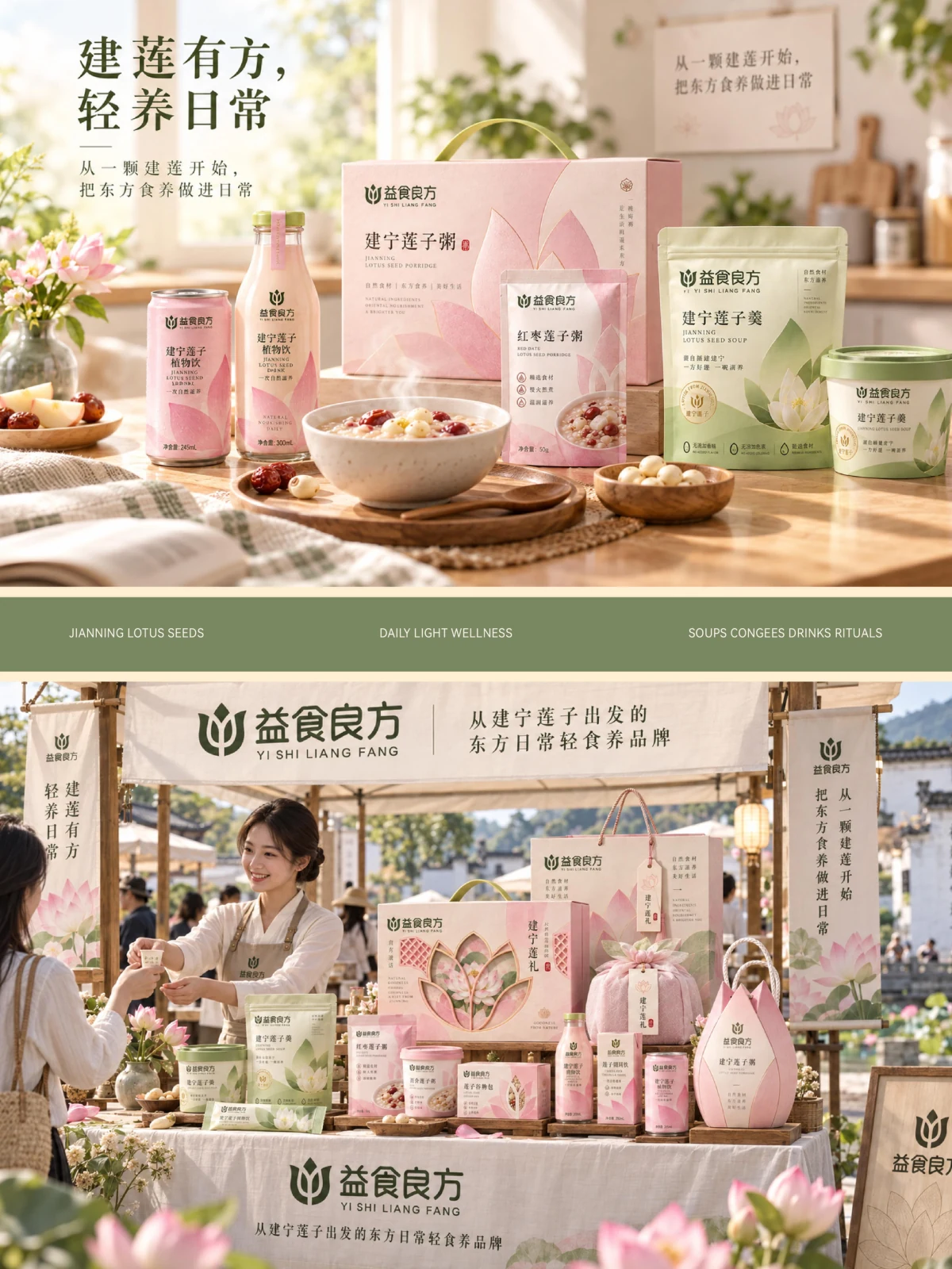 Yishi Liangfang · Yishi Liangfang design illustration