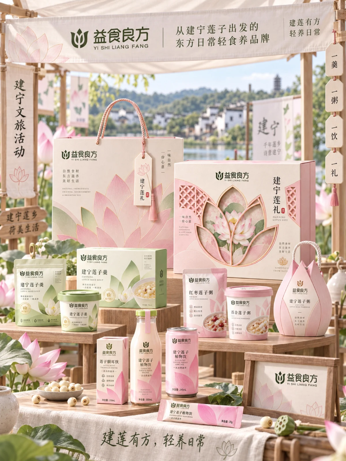 Yishi Liangfang · Yishi Liangfang design illustration