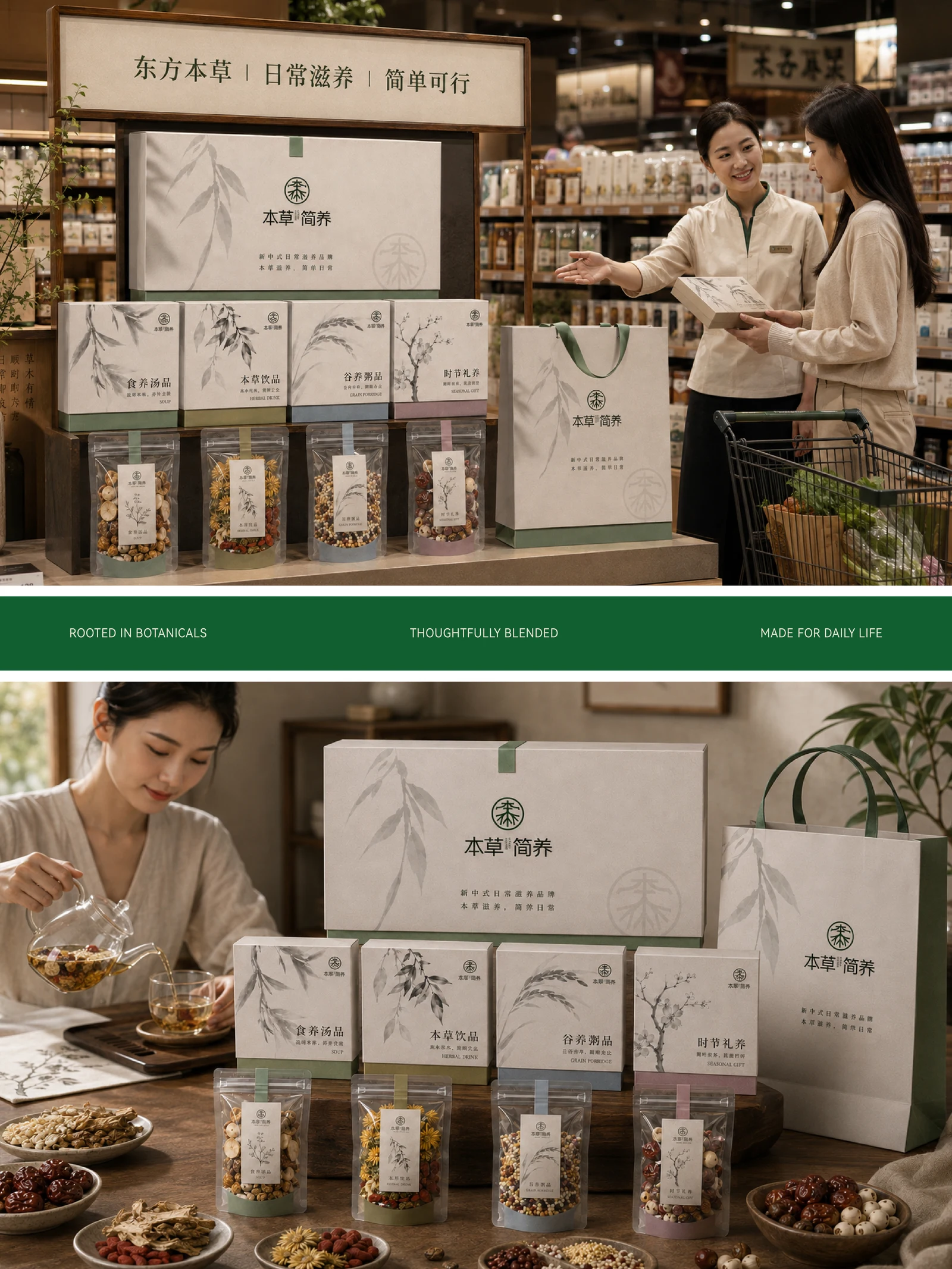 本草简养 · 本草简养 · 设计展示