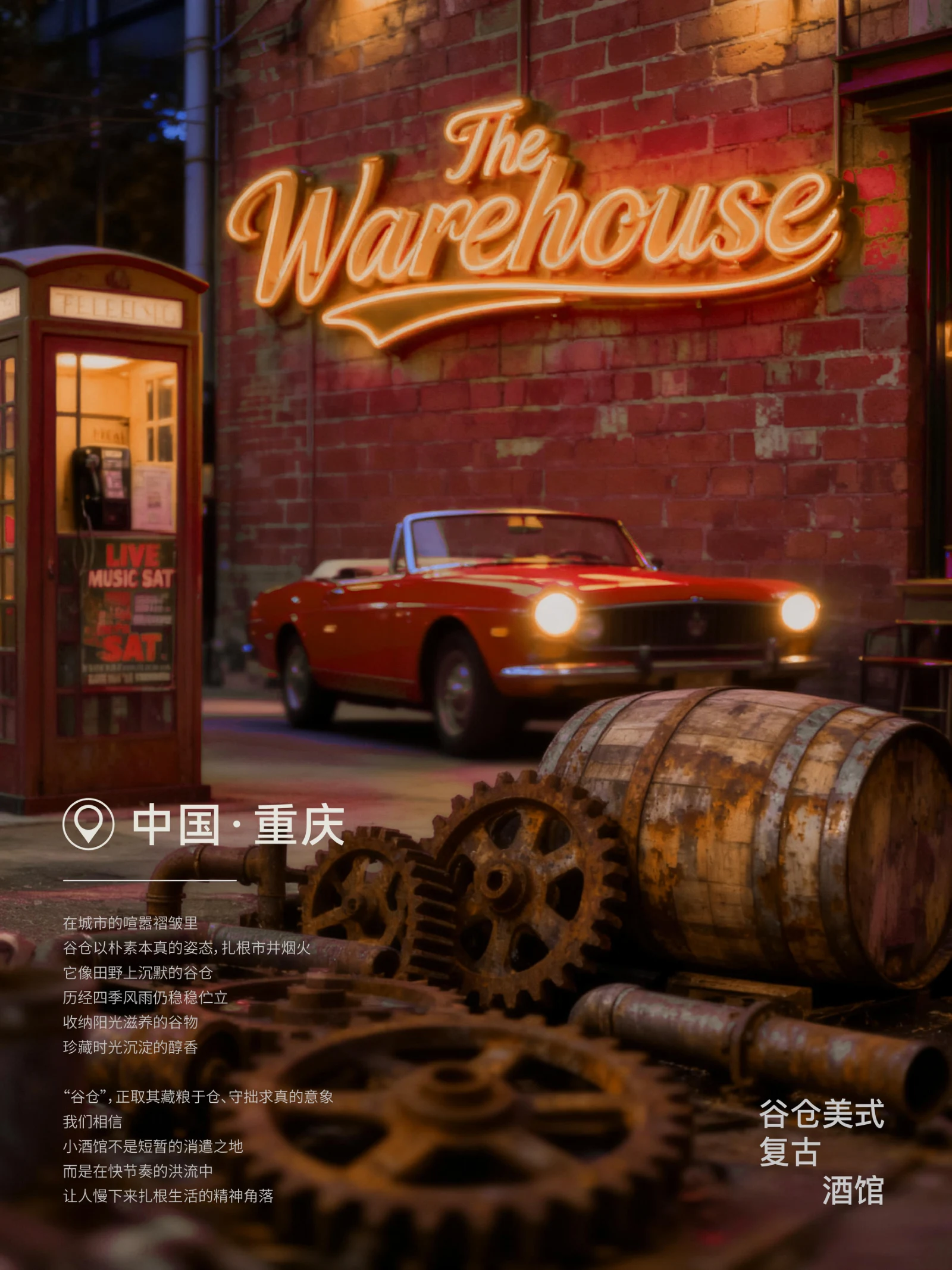 谷仓美式酒馆 · 谷仓美式酒馆 · 设计展示