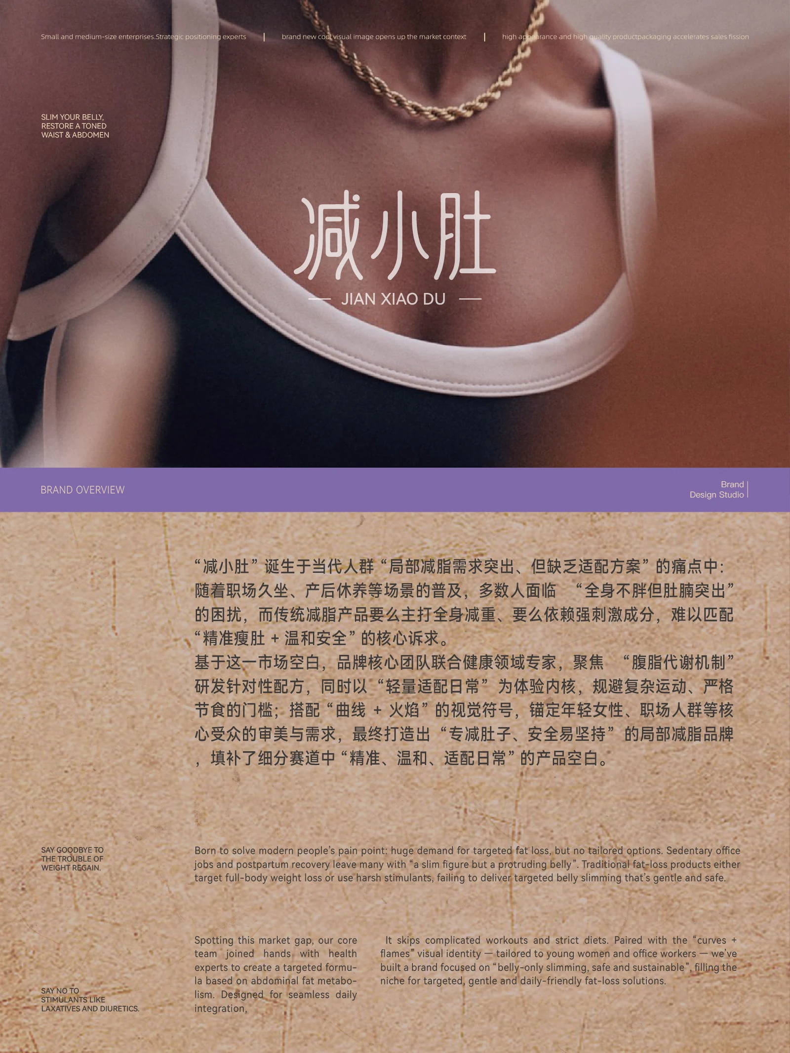 减小肚 · 减小肚 · 设计展示