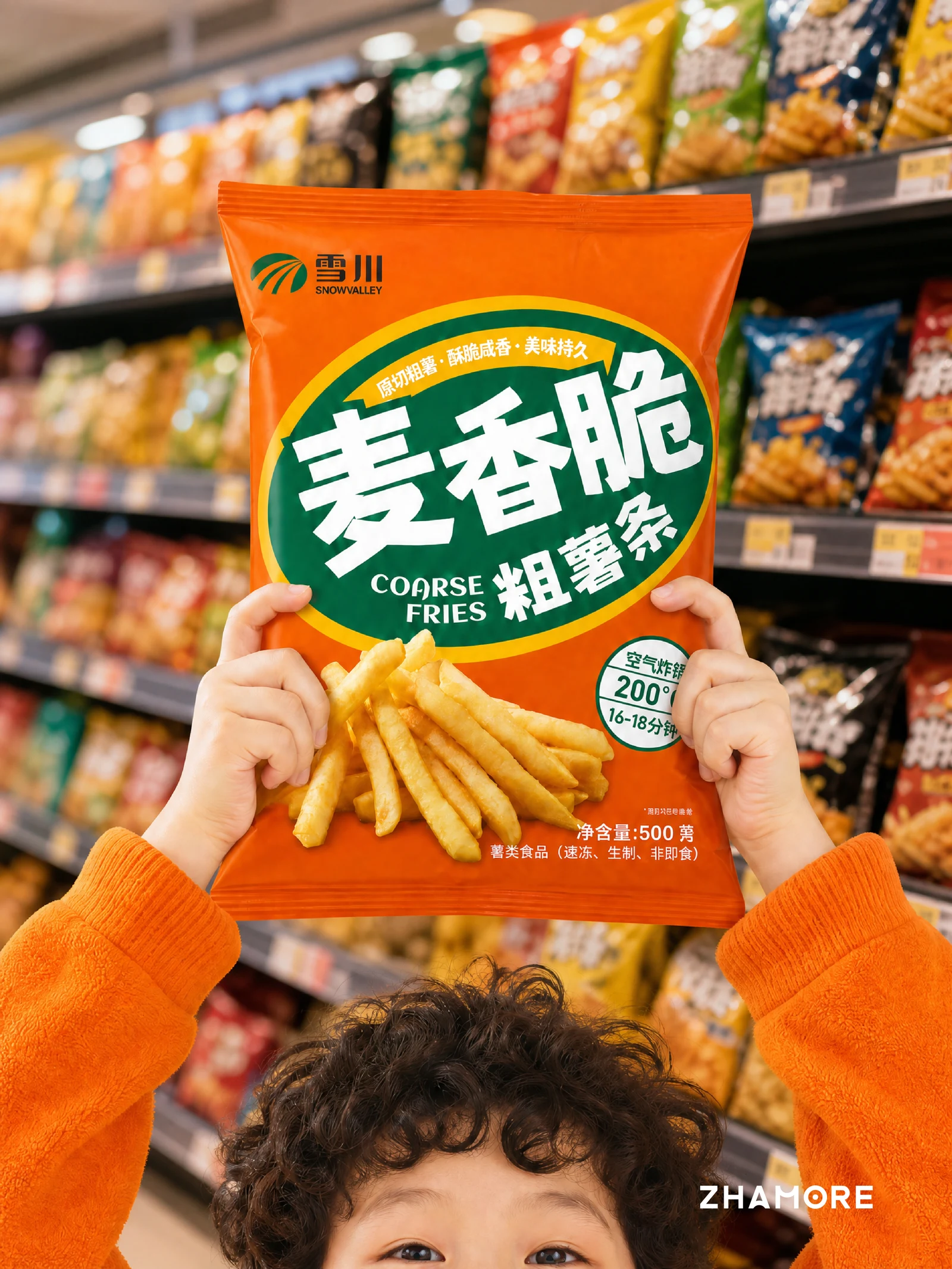 雪川 · 麦香脆粗薯条