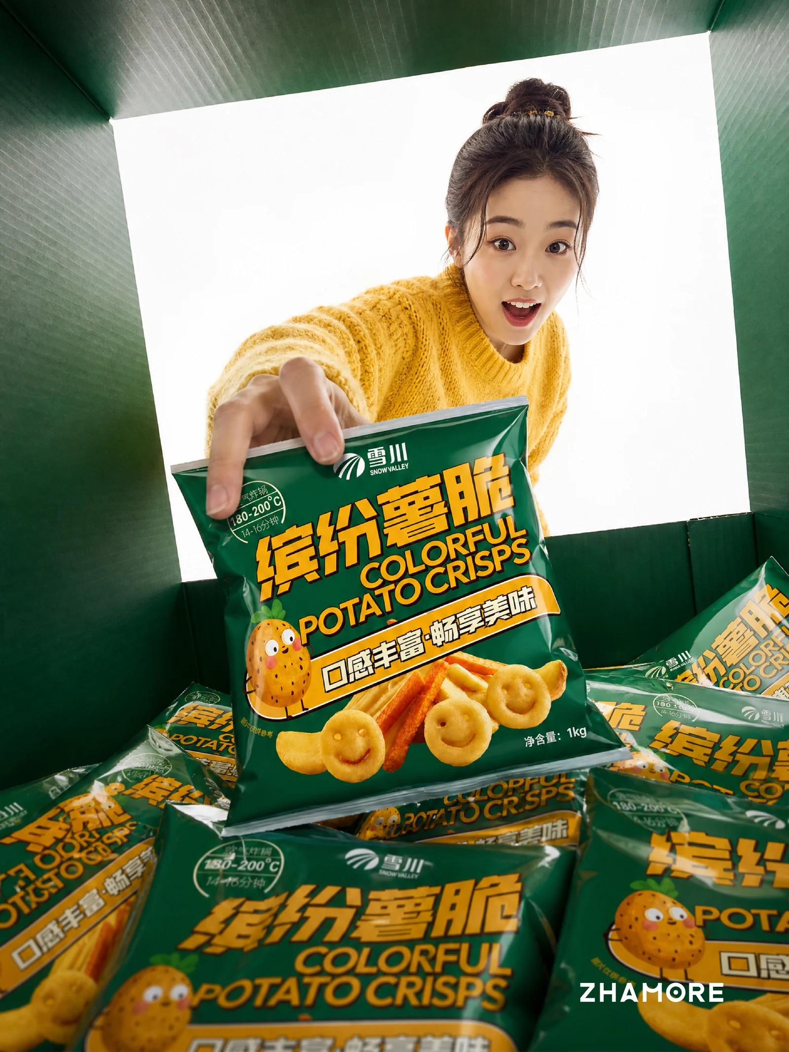 SnowValley · Colorful Potato Crisps