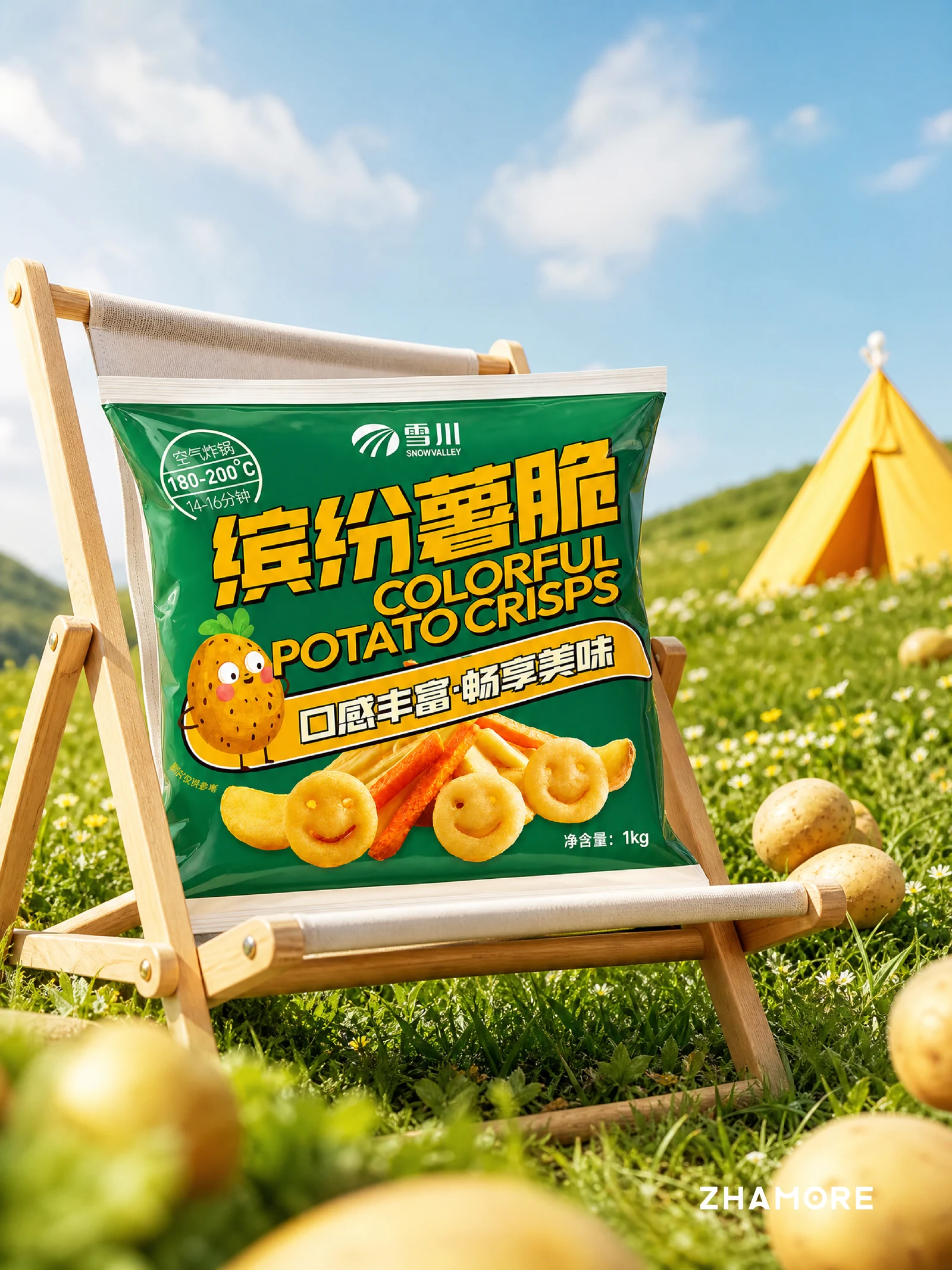 SnowValley · Colorful Potato Crisps