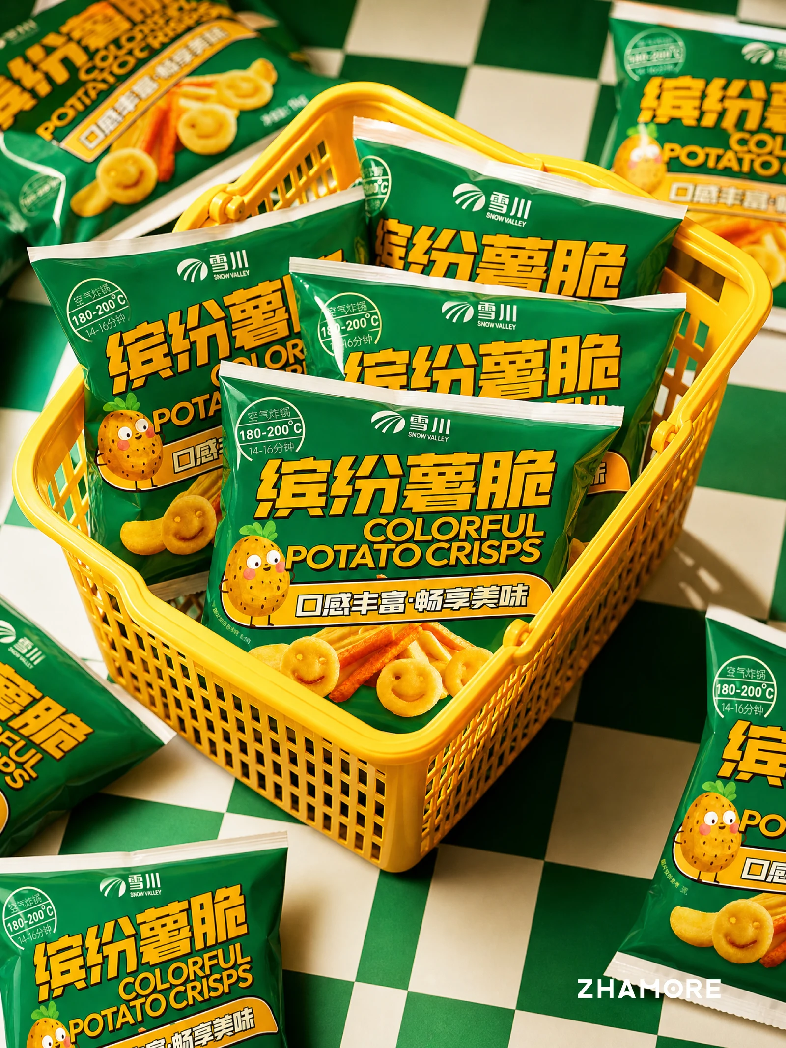 SnowValley · Colorful Potato Crisps