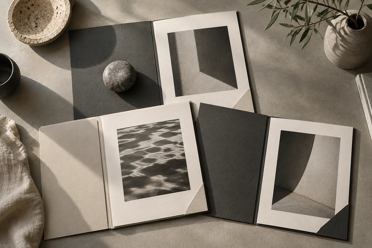 Before a brand project, how should you organise interviews and materials?